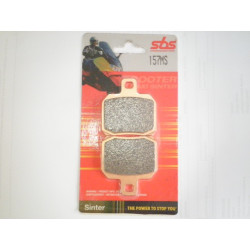 157MS  SBS Rear Brake Pads Piaggio X8-125-200 X9-250-500 Beverly-400-500