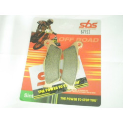 671SI   SBS Front Brake Pads Yamaha TT-600R TT-600E