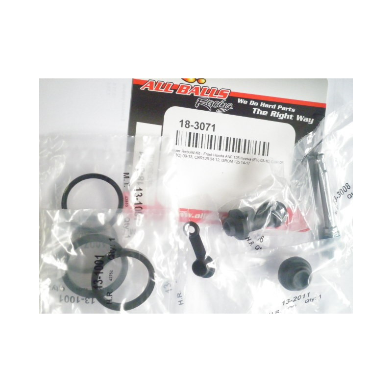 18-3071  All Balls Racing Σετ Επισκευής Δαγκάνας Εμπρός Φρένου Honda ANF-125 Innova CBR-125