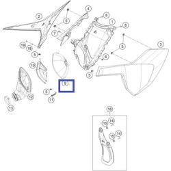 79006015000  Φίλτρο Αέρος ΚΤΜ SX-SXF '16-'18 EXC-EXCF '17-'18
