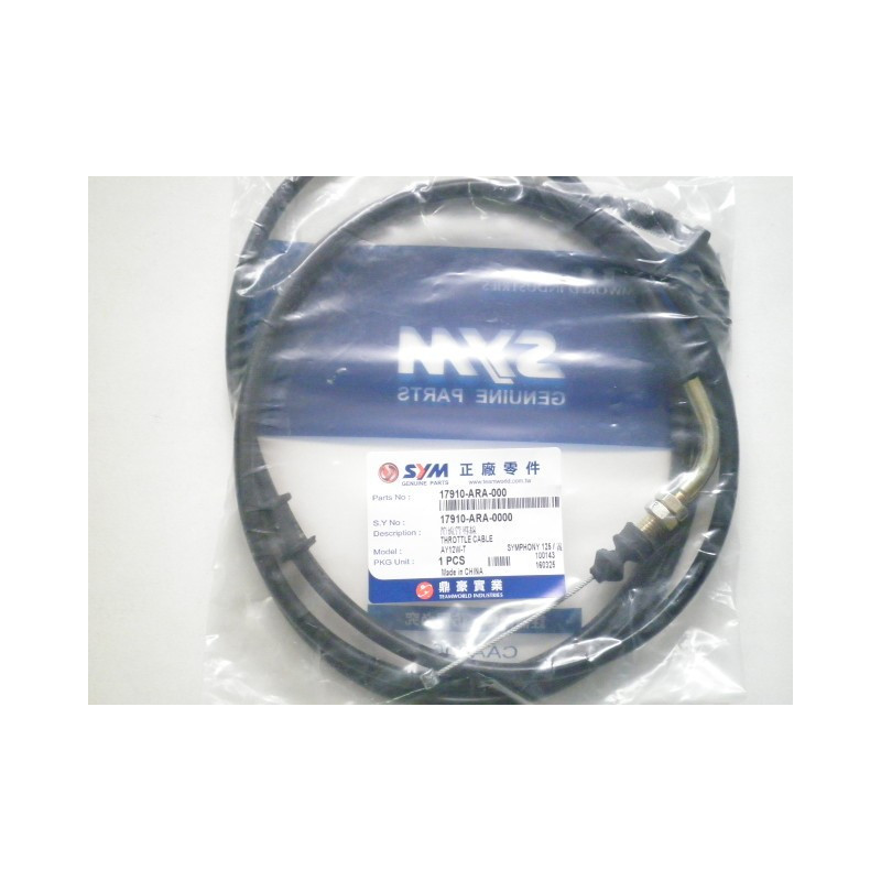 17910ARA000  Ντίζα Γκαζιού SYM Symphony-125/150 SR