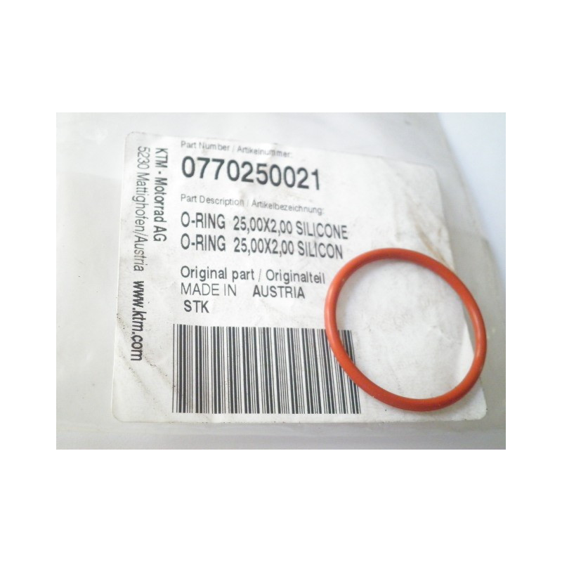 0770250021  Shaft O'ring KTM LC4-640