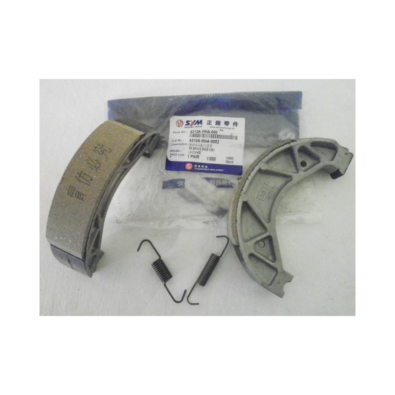 4312AHHA000 Sym Rear Brake Shoes HD 125 Evo