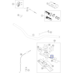 79202032044  Σετ Επισκευής Τρόμπας Συμπλέκτη 9,0mm  KTM SXF-250-350 '16-'18