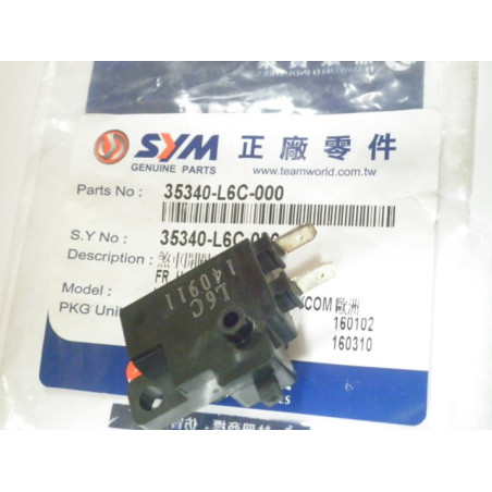 35340L6C000  Brake Light Switch Front SYM GTS-250-300 Citycom 300i