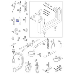 77029072000  Μπουζόκλειδο KTM EXC-F SX-F 250 '07-'13
