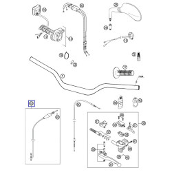 59032063100  Clutch Pipe Racing KTM EXC '00-'07 SX '00-'06