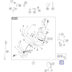 76511010000  Map Select Switch KTM Duke 690 '08-'15