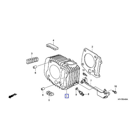 12100KPH700  Κύλινδρος Honda ANF-125i Innova '07-'12