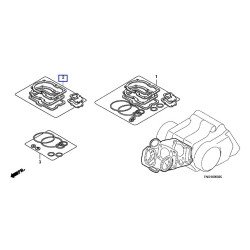 06113KPH971  Gasket Sheet Kit A Honda ANF-125 '03-'06