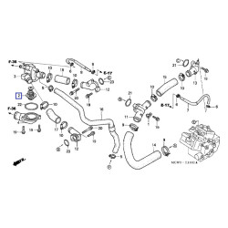 19300MBG003  Thermostat Assy Honda VFR-800 '98-'09