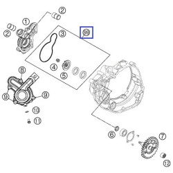 77335055010  Water Pump Repair Kit KTM SX-F 450-505 '07-'12