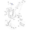 77303113000  Engine Brace KTM SX-F 450 SMR-450 '09-'10
