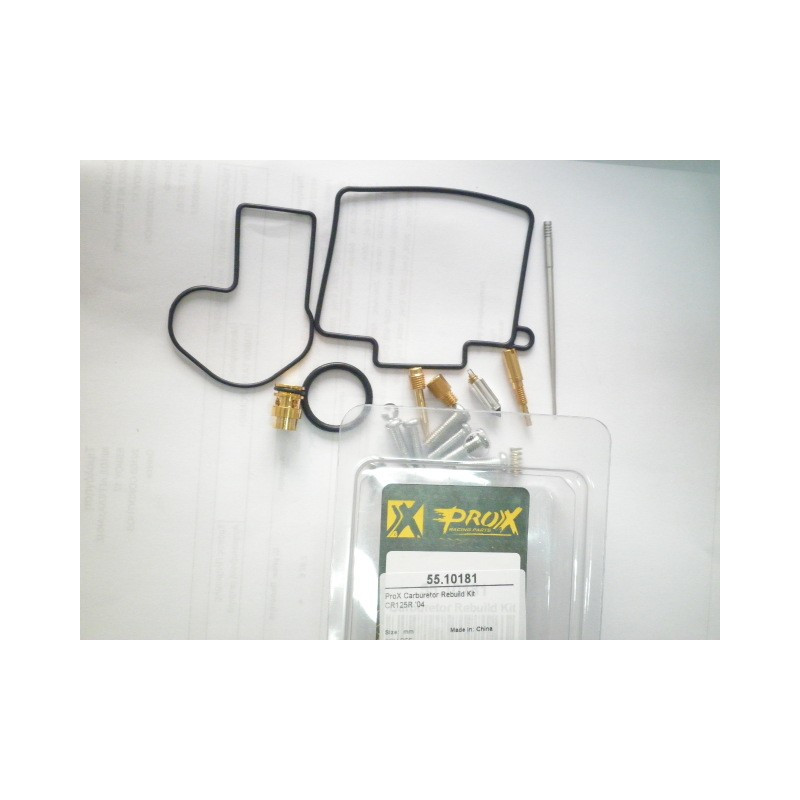 55-10181  PROX Carburetor Rebuild Kit Honda CR-125 '04