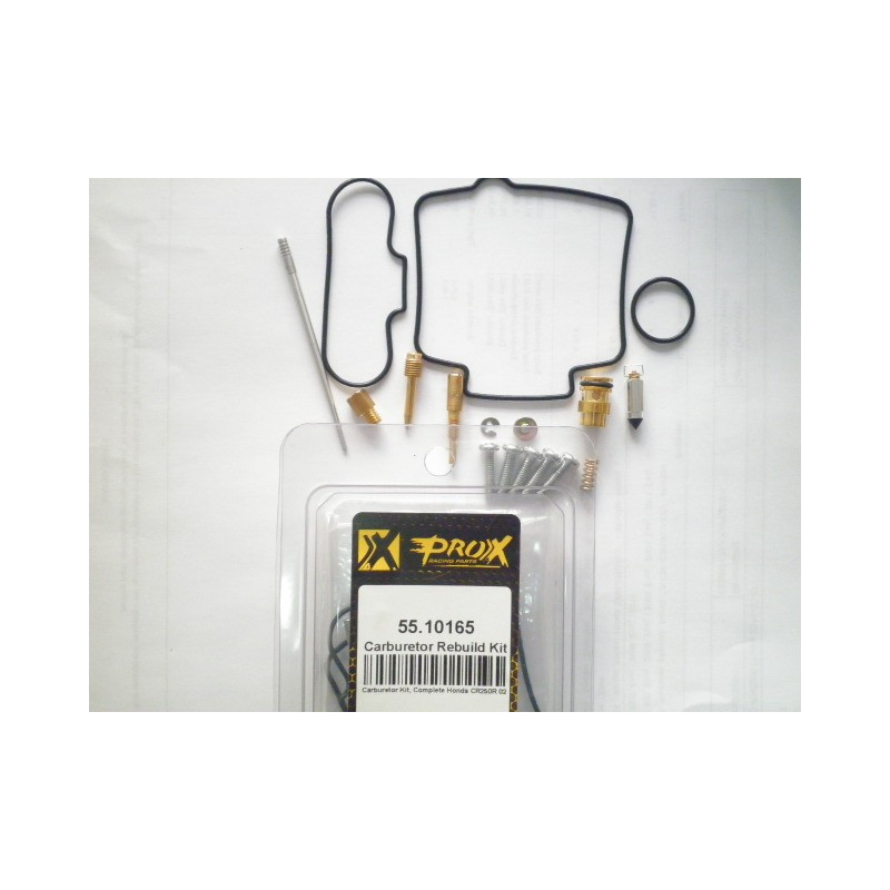 55-10165  PROX Carburetor Rebuild Kit Honda CR-250 '02