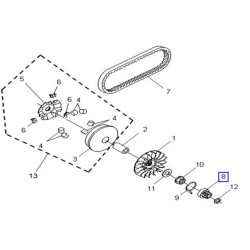 28230M92000 Kick Driven Gear SYM VS-125-150 