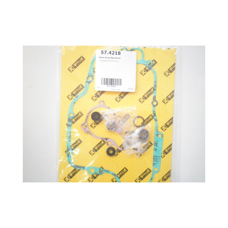 57-4218  PROX Water Pump Rebuilt Kit Kawasaki KX-125 '88-'91