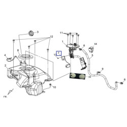 37800HGC000  Fuel Level SYM HD-200 EFI HD2-200