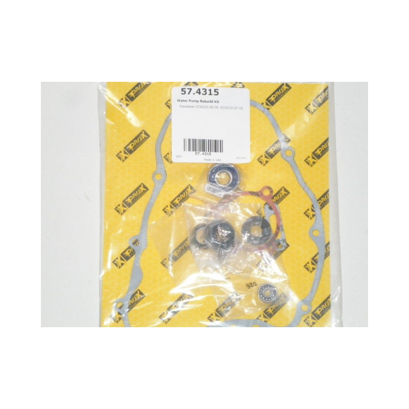 57-4315  PROX Water Pump Rebuilt Kit Kawasaki KDX-200 '95-'06