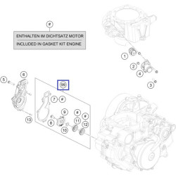 75035055010  Water Pump Repair Kit KTM Duke 690