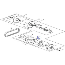 22300L3D000 Σιαγώνες Φυγοκεντρικού Sym GTS-250-300 Citycom 300i