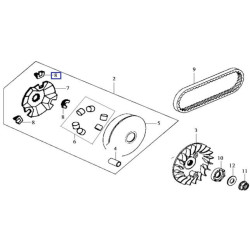 22132KN7670A  Οδηγοί Φυγοκεντρικού Sym Joyride-200 