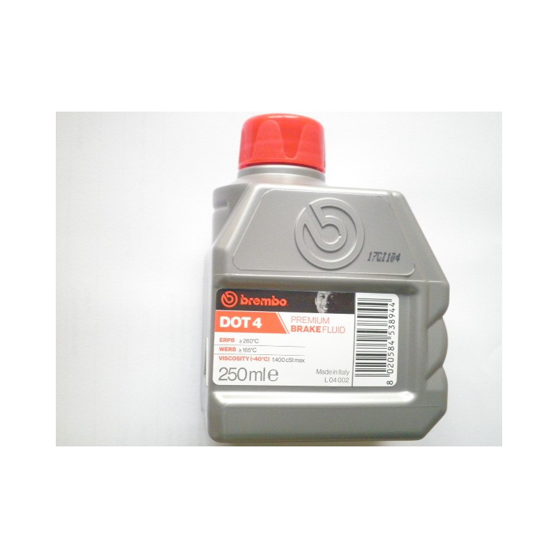 BRL04002  BREMBO Υγρά Φρένων DOT4 250ml 