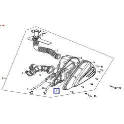17211ADB000  Air Filter Sym Symphony-50-125-150-200