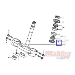 53214KZ4701  Dust Seal Steering Head Pipe Honda CR-125/250 CRF-250/450