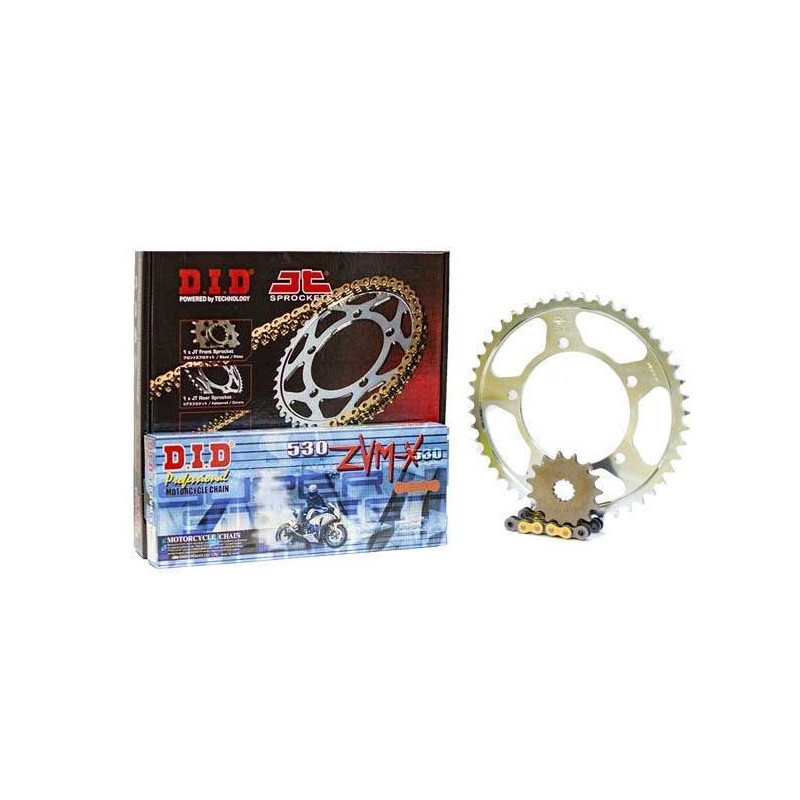 DIDZVMGGSXR10001 D.I.D ZVM-X Gold Drive Chain Set Suzuki GSXR-1000 '01-'06 