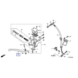 53175GFMJ11  Right Hand Front Brake Lever Honda NHX-110i Lead 2010