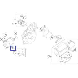 SMU0525  Arrowhead Μίζα KTM EXC-250-300 '07-'16