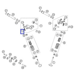 58036062600   Adjustment Screw Cpl.  KTM LC-4 640