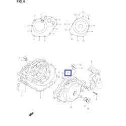 1148319F00  Gasket Ignition Cover Suzuki DL-650 V-Strom