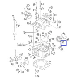 58436044000  Κολάρο Εισαγωγής για MICUNI KTM LC-4 640 '98-'04