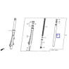 51410KPHE21  Front Fork Pipe Honda ANF-125i Innova '07-'12