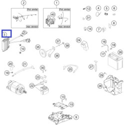 78111034000  Voltage Regulator KTM EXC-F 250-350 '12-'16