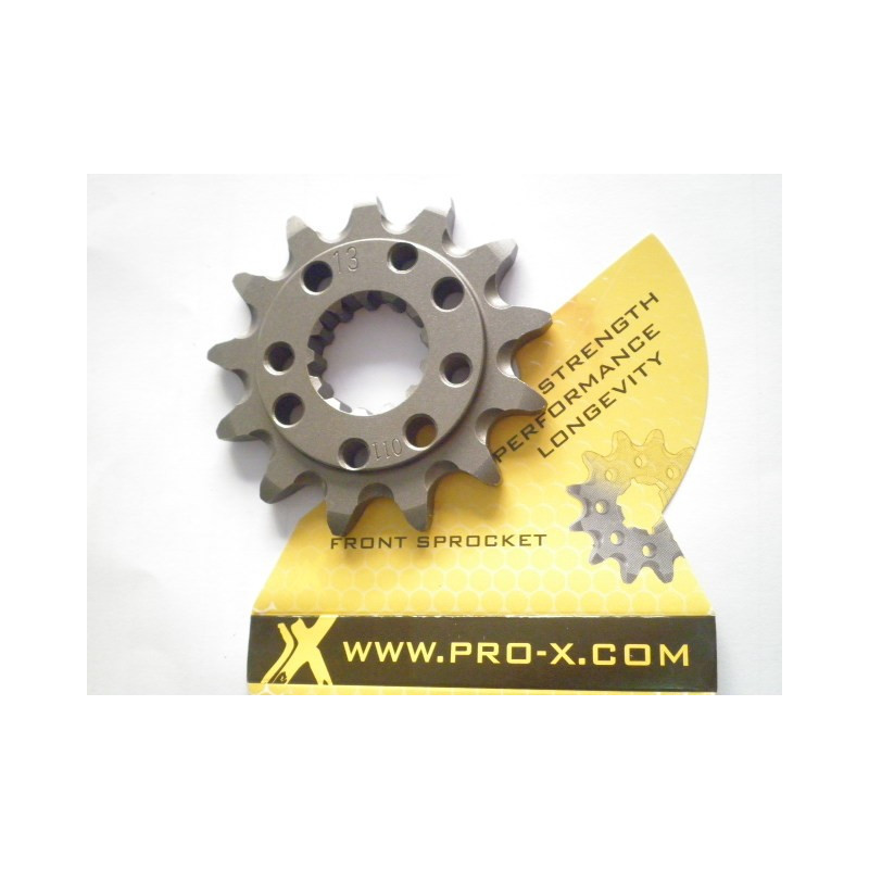 FS14095-13    Pro-X Front Sprocket 13t. Honda XR-600 '91-'00