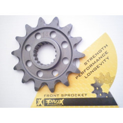 FS34013-14    Pro-X Front Sprocket 14t. Suzuki RMZ-450 '13-'18  