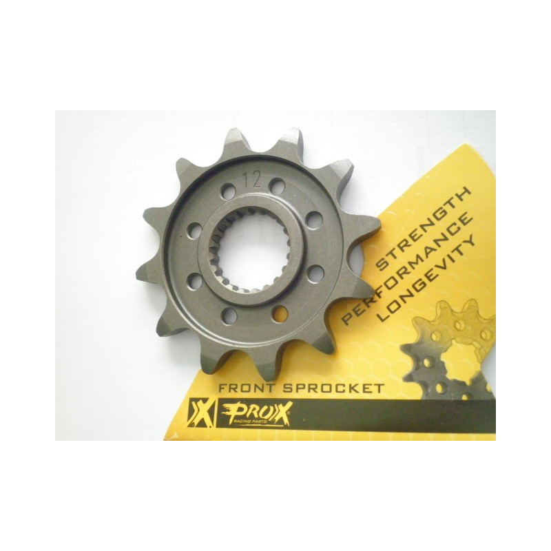 FS22005-12    Pro-X Front Sprocket 12t. Yamaha YZ-125 '05-'18   YZ-250F '01-'17