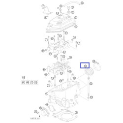 77036044000  Εισαγωγή Καρμπυρατέρ KTM SXF-250 EXCF-250 '05-'11