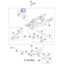 50304090144  Ρουλεμάν Αμορτισέρ Κάτω PDS KTM EXC-SX