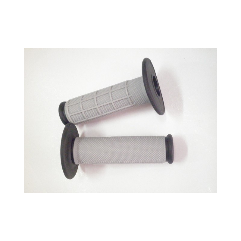 788056  Enduro Grips Gray-Black Suzuki