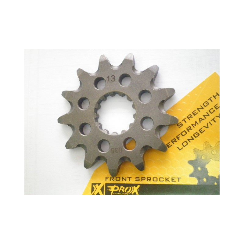 FS23099-13    Pro-X Front Sprocket 13t. Kawasaki KX-250 '99-'08
