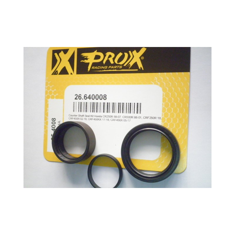 26-640008  PROX  Countershaft Seal Repair Kit Honda CR-250 '88-'07  CRF-450R '02-'18