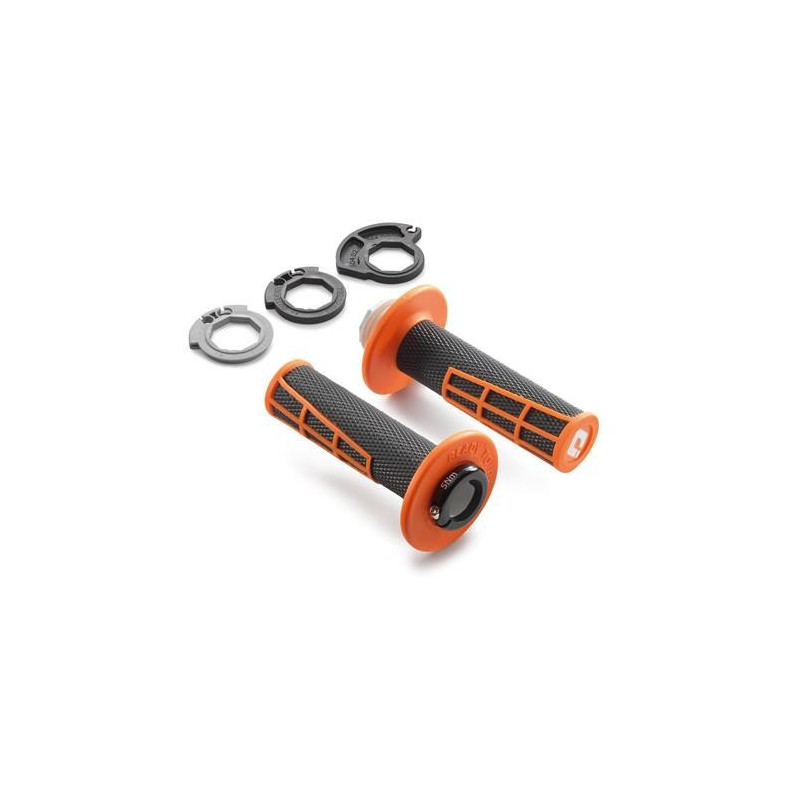 79002924100  KTM Grip Set Lock-On Orange SX-F EXC-F '17-'19