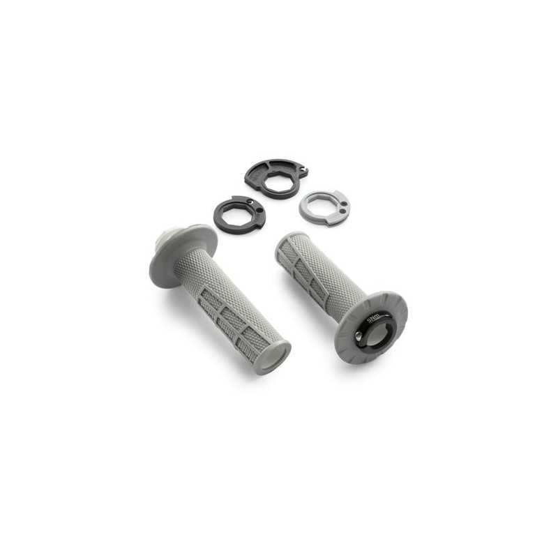 79002923100  KTM Grip Set Lock-On Opened Grey SX-F EXC-F '16-'19