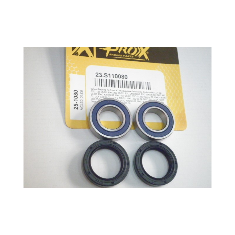23-S110080   PROX Ball Bearings-Dust seals Set KTM EXC '00-'02