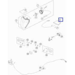 78114040000   Rear Light KTM EXC/EXC-F '14-'19