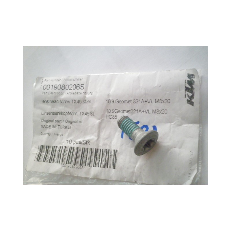 0019080206S   Bolt For Kickstarter KTM EXC-SX